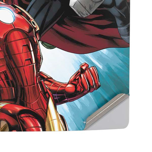 Marvel Avengers Team PS5 Pro Disk Console Skin