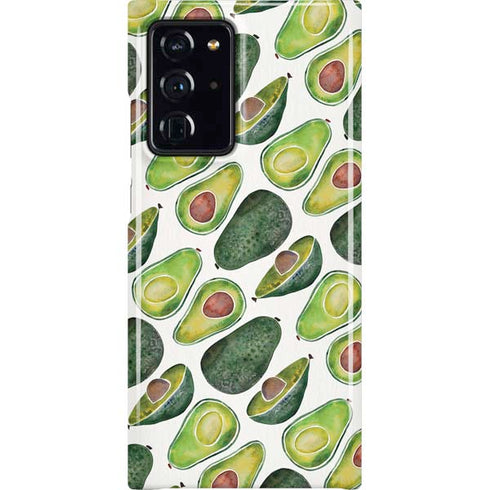 Avocados by Cat Coq Galaxy Cases