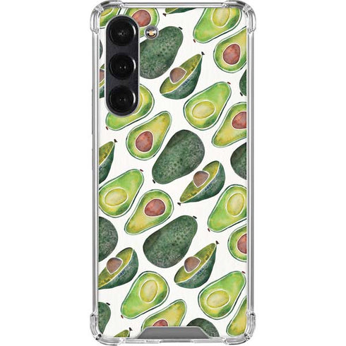 Avocados by Cat Coq Galaxy S24 FE Clear Case