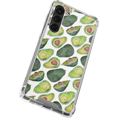 Avocados by Cat Coq Galaxy S24 FE Clear Case