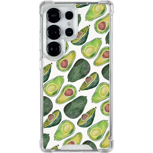 Avocados by Cat Coq Galaxy S25 Ultra Clear Case