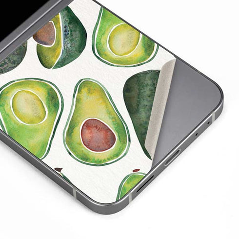 Avocados by Cat Coq Galaxy Z Flip6 Skin