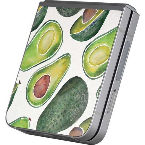 Avocados by Cat Coq Galaxy Z Flip6 Skin