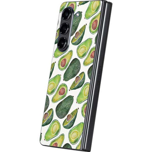 Avocados by Cat Coq Galaxy Z Fold5 5G Skin
