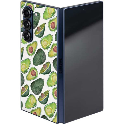 Avocados by Cat Coq Galaxy Z Fold6 Skin