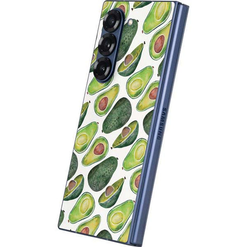 Avocados by Cat Coq Galaxy Z Fold6 Skin