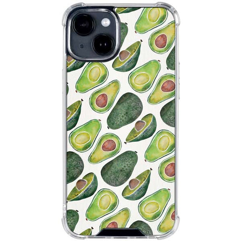 Avocados by Cat Coq iPhone 15 Clear Case