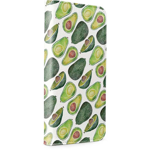 Avocados by Cat Coq iPhone 15 Plus Folio Case
