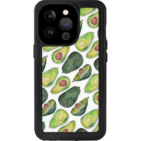 Avocados by Cat Coq iPhone 15 Pro Waterproof Case