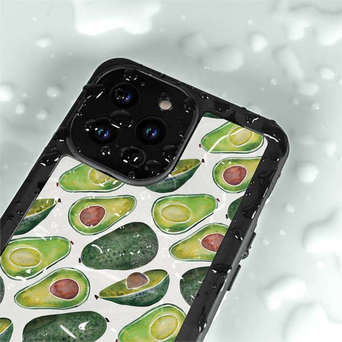 Avocados by Cat Coq iPhone 15 Pro Waterproof Case