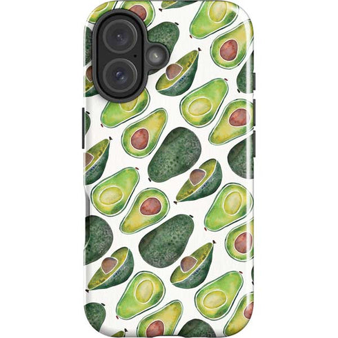 Avocados by Cat Coq iPhone 16 Plus Impact Case