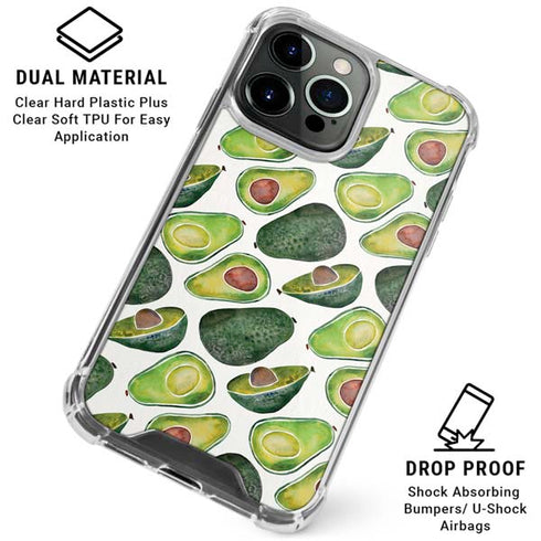 Avocados by Cat Coq iPhone 16 Pro Clear Case