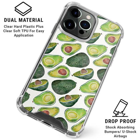 Avocados by Cat Coq iPhone 16 Pro Max Clear Case