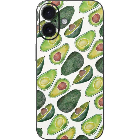 Avocados by Cat Coq iPhone 16 Skin