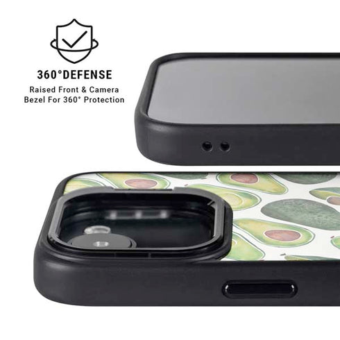 Avocados by Cat Coq iPhone 16e Kickstand Case