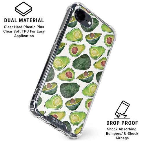 Avocados by Cat Coq iPhone 16e Clear Case