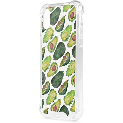 Avocados by Cat Coq iPhone XS Clear Case