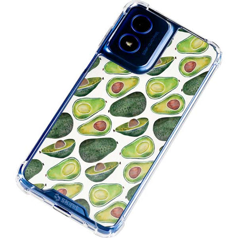 Avocados by Cat Coq Moto G Play 4G (2024) Clear Case