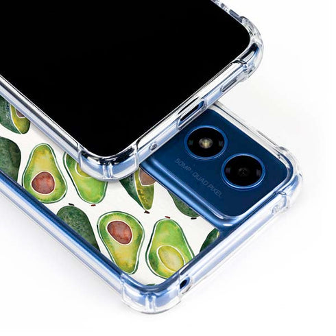 Avocados by Cat Coq Moto G Play 4G (2024) Clear Case