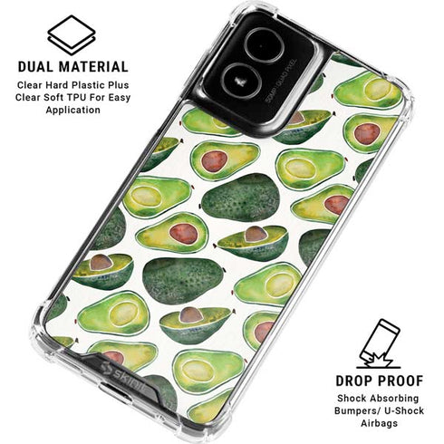 Avocados by Cat Coq Moto G Power 5G (2024) Clear Case