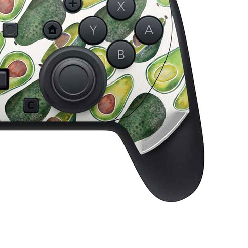 Avocados by Cat Coq Nintendo Switch 2 (2025) Pro Controller Skin