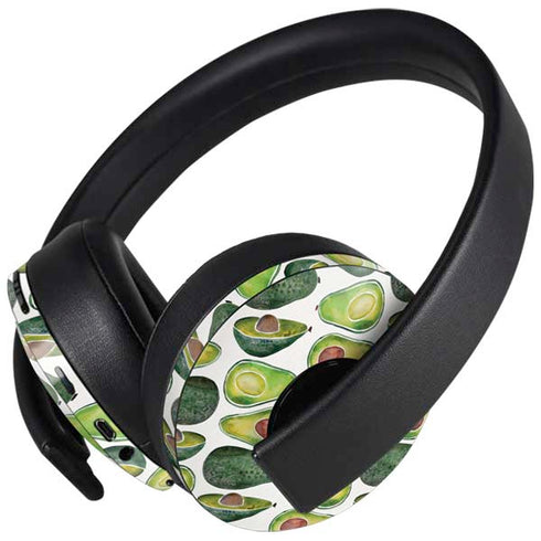 Avocados by Cat Coq PlayStation 4 Gold Wireless Headset Skin