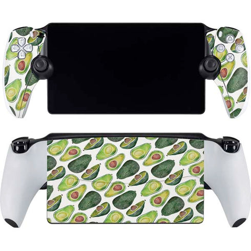 Avocados by Cat Coq PlayStation Portal Remote Player Skin
