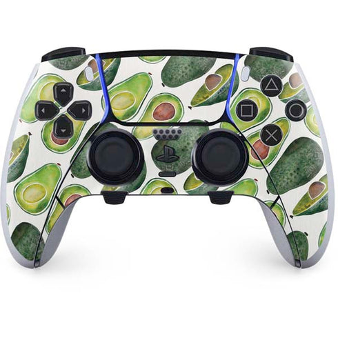 Cat Coq Avocados PS5 DualSense Edge Pro Controller Skin