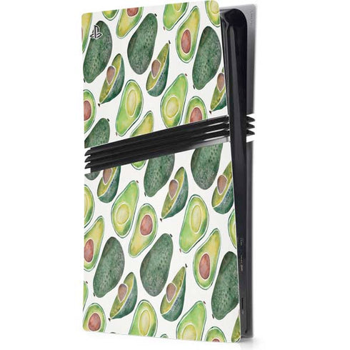 Avocados by Cat Coq PS5 Pro Console Skin