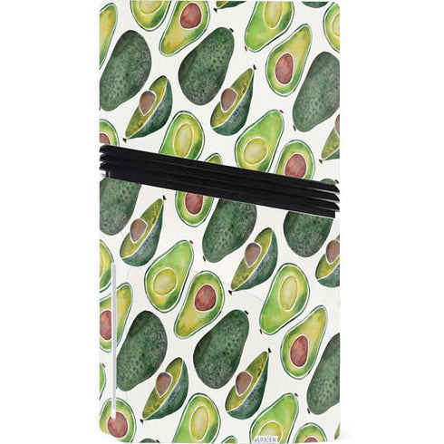 Avocados by Cat Coq PS5 Pro Disk Console Skin