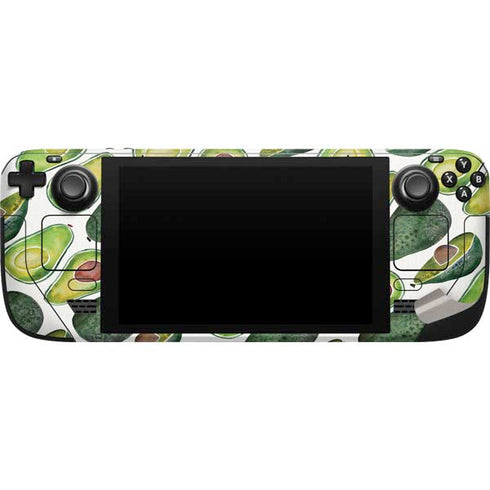 Cat Coq Avocados Steam Deck Handheld Gaming Computer Skin