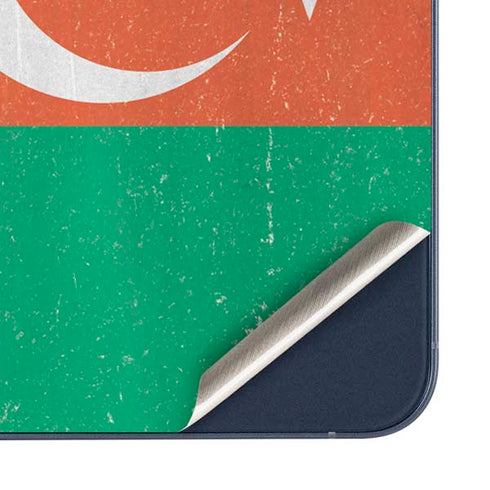 Azerbaijan Flag Distressed Galaxy A36 5G Skin