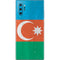 Azerbaijan Flag Distressed Galaxy Note 10 Plus Skin
