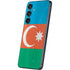 Azerbaijan Flag Distressed Galaxy S25 Plus Skin