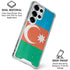 Azerbaijan Flag Distressed Galaxy S25 Ultra Clear Case