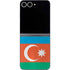 Azerbaijan Flag Distressed Galaxy Z Flip6 Skin