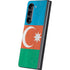 Azerbaijan Flag Distressed Galaxy Z Fold5 5G Skin