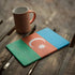 Azerbaijan Flag Distressed iPad Skins