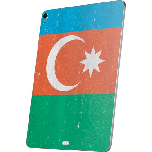 Azerbaijan Flag Distressed Apple iPad Air Skin