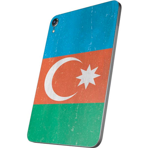 Azerbaijan Flag Distressed Apple iPad Mini Skin