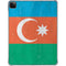 Azerbaijan Flag Distressed iPad Pro 11in (2024) Clear Case