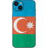 Azerbaijan Flag Distressed iPhone Skins