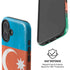 Azerbaijan Flag Distressed iPhone 16 Magsafe Impact Case