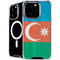 Azerbaijan Flag Distressed iPhone 16 Pro MagSafe Case