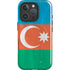Azerbaijan Flag Distressed iPhone 16 Pro Magsafe Impact Case