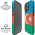 Azerbaijan Flag Distressed iPhone 16 Pro Magsafe Impact Case