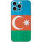 Azerbaijan Flag Distressed iPhone 16 Pro Max Skin