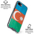 Azerbaijan Flag Distressed iPhone 16e Clear Case