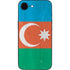 Azerbaijan Flag Distressed iPhone 16e Skin