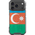 Azerbaijan Flag Distressed iPhone 18 Pro Clear Case